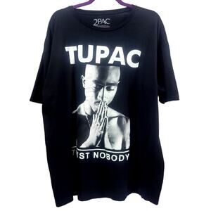Bravado 2pac Trust Nobody‎ Black Tee Size 2XL NWOT